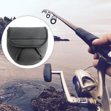 Tlg Shop Siyah Stil Balıkçılık Reel Çantası Baitcasting Makara Çantası Koruyucu Balıkçılık Reel Nefes Çanta Olta Takımı Aksesuarları (Yurt Dışından)