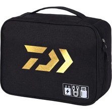Tlg Shop Heijin Tarzı Açık Balıkçılık Makaraları Çantası Çok Amaçlı Büyük Kapasiteli Çıkarılabilir Bölme Su Geçirmez Ayarlanabilir Balıkçılık Reel Saklama Kutusu Çanta (Yurt Dışından)