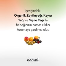 Ecowell Bebek Yüz ve Vücut Losyonu, Organik & Vegan Sertifikalı, Nemlendirici Bebe Kremi, Parabensiz, 300ml