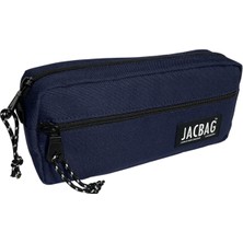 Jacbag Dual Zip-İki Fermuarlı Kalemkutusu