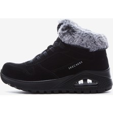 Skechers Uno Rugged Kadın Siyah Kar Botu 167433 Blk
