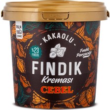 Cebel Fındık Parçacıklı Kakaolu Fındık Kreması 900 gr Kova % 23