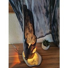 Mu Art N Craft Drıftwood LED Aydınlatmalı Ev Dekoru