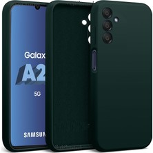 M.tk moveteck Samsung Galaxy A25 Kılıf Kamera Korumalı Mat Hisli Içi Kadife Süet Yumuşak Renkli Lansman Silikon