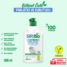 Sır Bio Bitkisel Özlü Bulaşık Makinesi Parlatıcı & Kurutucu 500 ml 4'lü Set