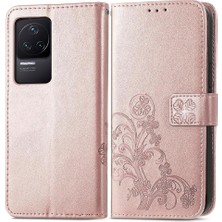 SZY Market Xiaomi Redmi Case Pro Kılıf Için Dört Yapraklı Yonca Zarif Flip Case (Yurt Dışından)