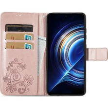 SZY Market Xiaomi Redmi Case Pro Kılıf Için Dört Yapraklı Yonca Zarif Flip Case (Yurt Dışından)