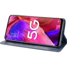 SZY Market Oppo A93 5g Cüzdan Pu Deri Manyetik Kapatma Için Kılıf (Yurt Dışından)