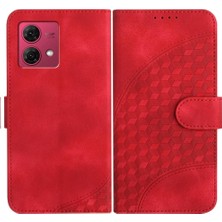 SZY Market Motorola Moto G84 5g Darbeye Deri Kılıf Manyetik Kart Tutucu (Yurt Dışından)