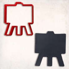 Butedo Şövale Kurabiye Kalıbı Şekillendirici Kopat