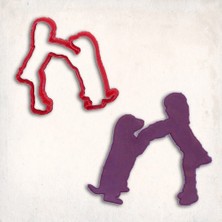 Butedo Köpekli Kız Kurabiye Kalıbı Şekillendirici Kopat