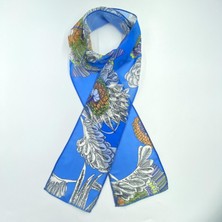 Tedz Collection Paredora Lotus Mavi Yeşil Hippi Fular