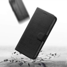 Bluetech Xiaomi Mi 11 Pro Kapaklı Cüzdanlı Kart Bölmeli Kumaş Desenli Kılıf