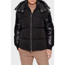 Boss Kuş Tüyü Dolgulu Çıkarılabilir Kapüşonlu Regular Fit Mont Erkek Mont 50499800 001