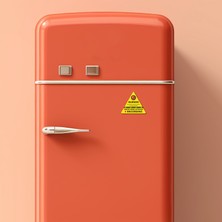 Magster Tesla Sentry Mode - 10X10 cm Mıknatıslı Evrensel Tak Çıkar Dekoratif Aksesuar