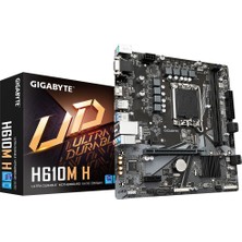 Gigabyte H610M H Intel LGA1700 Ddr5 Micro Atx Anakart