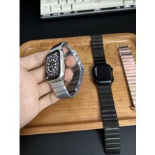 Bagies Apple Watch Için Mıknatıslı Çelik Baklalı Kordon 38 mm 40 mm 41 mm Uyumlu