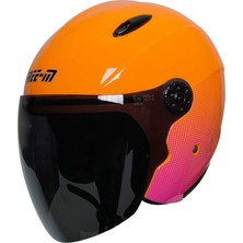 Free-M 601 Açık Kask Yarım Kask (Fuxıa)