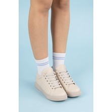 Getcho Linz Kadın Ekru Günlük Spor Ayakkabı