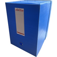 Dirilim Plastik Arşiv Kutusu 29X25X36CM Arşiv Klasörü ve Plastik Dosya