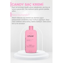 Uraw Candy Hair Conditioner ( Doğal, Besleyici, Koruyucu Ve Nemlendirici Saç Bakım Kremi )(250 Ml)
