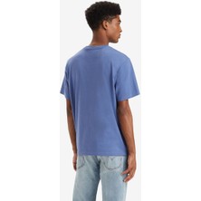 Levi's Bisiklet Yaka Relaxed Fit Kısa Kollu Mavi Erkek T-Shirt A2082-0149