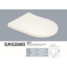 Nkp Duroplast Slım Elegance Yavaş Kapanan Klozet Kapak