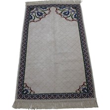 Belıeve Serra Goblen Şönil Seccade Beyaz 70X120