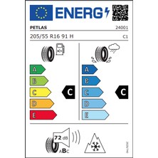 Petlas 205/55 R16 91V Multi Action Pt565 Oto 4 Mevsim Lastiği ( Üretim Yılı: 2024 )