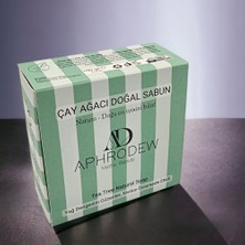 Aphrodew Çay Ağacı Yağlı Vegan Doğal Sabun - Akne ve Aktif Sivilceli Ciltler Için - 2 x 100 gr