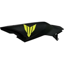 Moto Express Yamaha MT25 2017-2019 Sol Depo Altı Grenajı Panzolotu Ramair Mat Siyah-Sarı 70 A