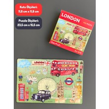 Doerkids London Mini Puzzle | 40 Parça | 4 Yaş