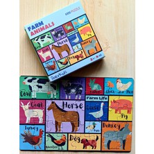 Doerkids Çiftlik Hayvanları Mini Puzzle | 40 Parça | 4 Yaş