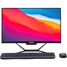 Suncom Panacea SCA-565085M23 I5-6500T 8gb 512GB M2 SSD O/b 23.8" IPS Siyah Dos All In One Pc