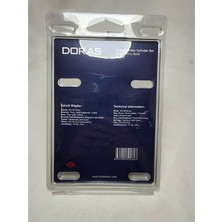 Doras Çift Tuzaklı Set Barel 68MM Gri