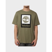 Timberland Colored Short Sleeve Tee Erkek Siyah Tshirt TB0A5QS25901