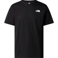 The North Face M S/s Box Nse Tee Erkek Siyah Tshirt NF0A87NPYQI1