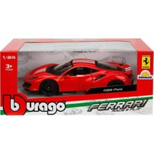 Bburago Burago Ferrari 488 Pista Model Araba 1/24 Ölçek