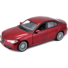 Bburago Burago Alfa Romeo Giulia Model Araba 1/24 Ölçek - Kırmızı