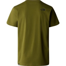The North Face M S/s Sımple Dome Tee Erkek Yeşil Tshirt NF0A87NGPIB1