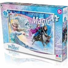 EC Shop FRZ709 Frozen 50 Parça Çocuk Puzzle -Ks Puzzle -Reilatoys