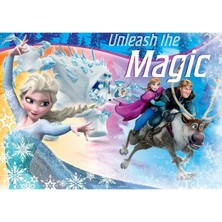 EC Shop FRZ709 Frozen 50 Parça Çocuk Puzzle -Ks Puzzle -Reilatoys