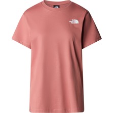 The North Face W S/s Redbox Relaxed Tee Kadın Pembe Tshirt NF0A87NKNXQ1