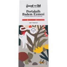 The Good Wild Glütensiz, Şeker İlavesiz Portakallı Badem Ezmesi 75 G