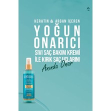 Restorex Keratin & Argan Onarıcı Sıvı Saç Bakım Kremi 200 ml - Yıpranmış ve Hasar Görmüş Saçlar