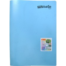 Mynote Text Pastel Defter A4 40 Yp Çizgili - Mavi
