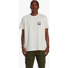 Billabong Crossed Up Tees Erkek Beyaz Tişört