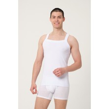 Fsm1453 Erkek Pamuklu Süprem Penye Slim Fit Sporcu Likralı Atlet -1007