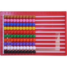 Yıldızlar Plastik Abaküs 084 / U66178 - Kırmızı