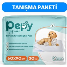 Pepy Pet Care Pepy 60X90 cm Hijyenik Tuvalet Eğitim Pedi 30'lu 1 Paket 30 Adet